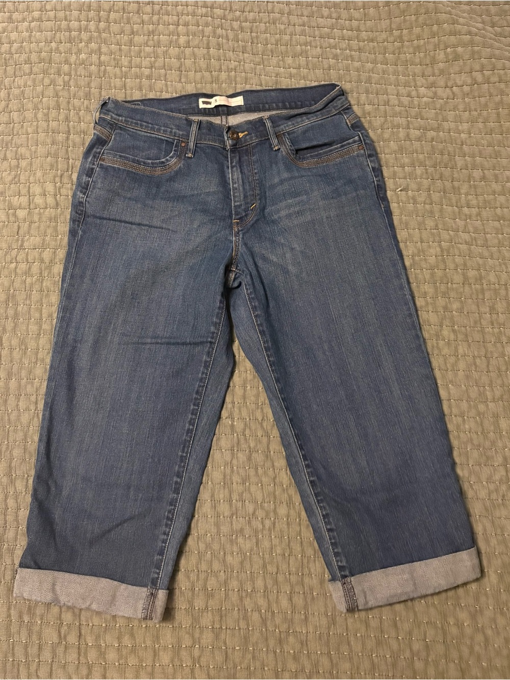 Women’s LEVI’S Dark Blue Capris